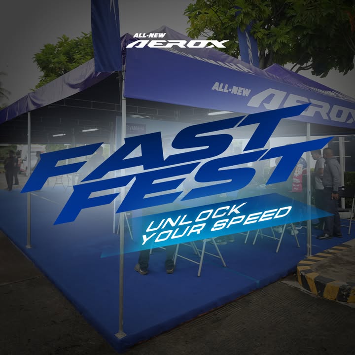 The Speed Test Ride at YamahaFASTFEST gave Davaoe os the chance to feel what true performance means. From the Aerox, Aerox SP, to the Sniper155, every ride delivered pure speed and performance YamahaPH The Speed Test Ride at YamahaFASTFEST gave Davaoe os the chance to feel what true performance means