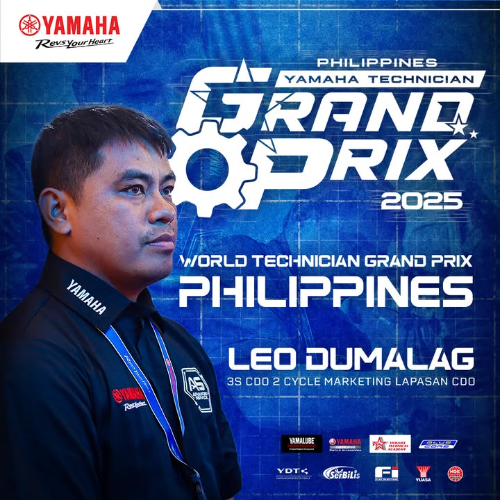 Lets rally behind our Philippine champion as he takes Filipino skill to the global stage at the World Technician Grand Prix ...