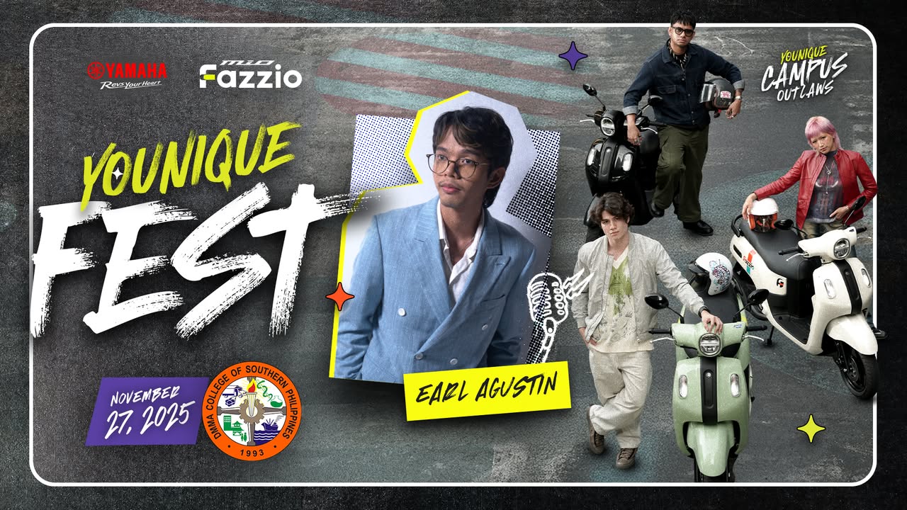  StartYOUniqueness now with Earl Agustin this NOVEMBER 27, 5PM at DMMA College of Southern Philippines See you around...