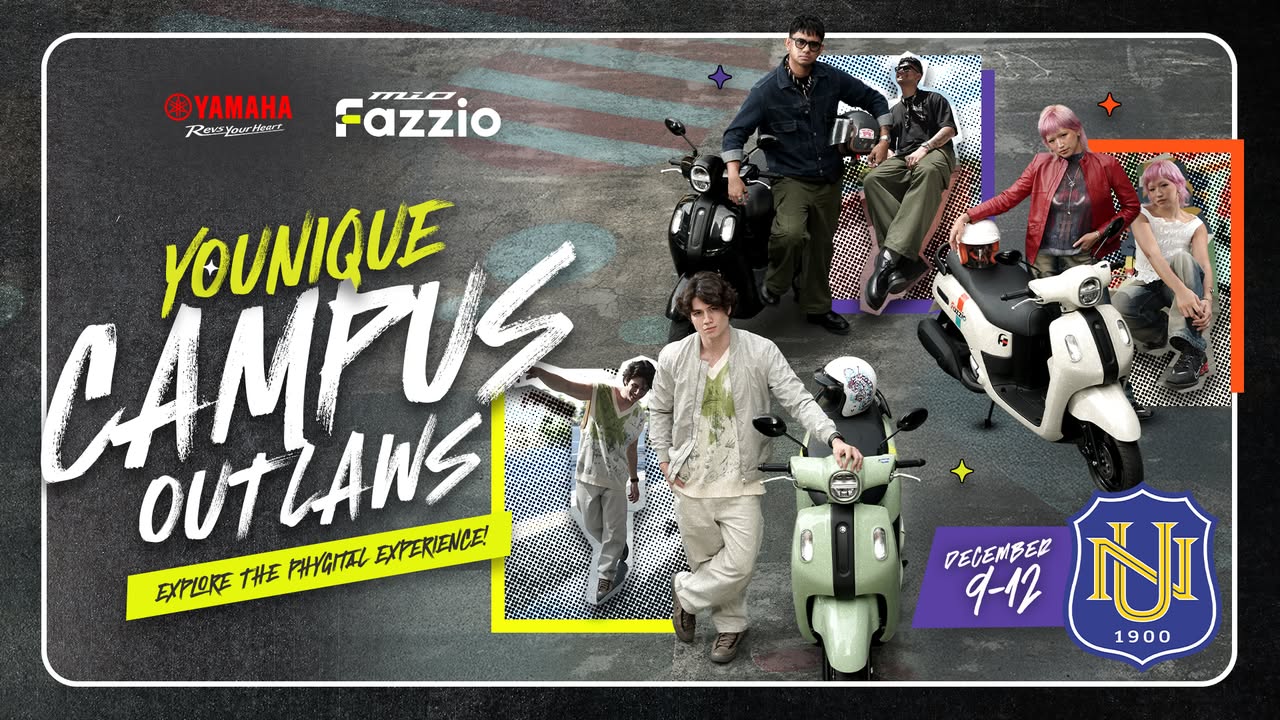 NU Bulldogs, catch us at NU Dasma for YOUnique Campus Outlaws Explore the Phygital Experience this December 9 12