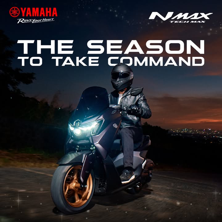 Its the season to TakeCommand. Ride with style and premium confidence this Christmas YamahaPH