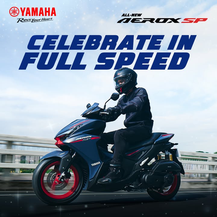 The holidays move fast, so should you. Celebrate the season with the all new Aerox SP