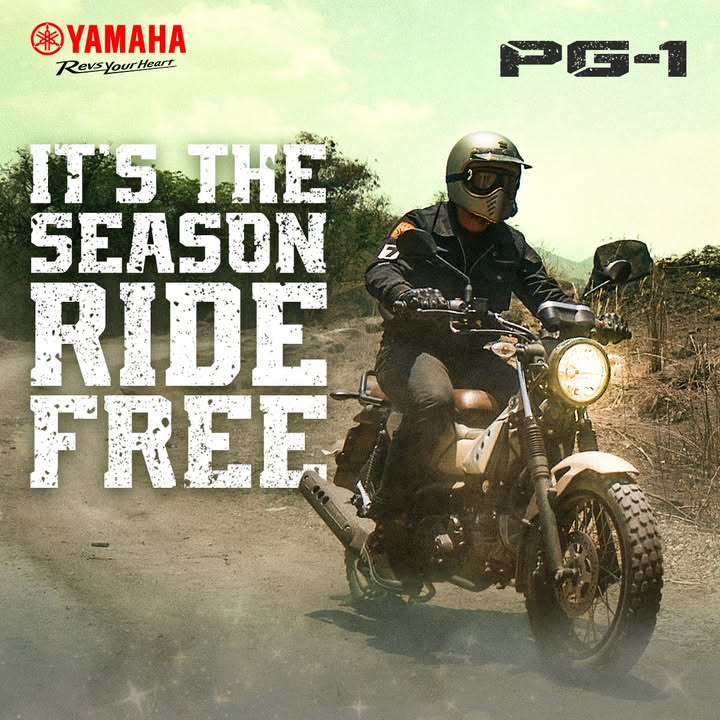 This holiday, freedom means getting out there. Time to LeaveItAllBehind with the PG 1. YamahaPH