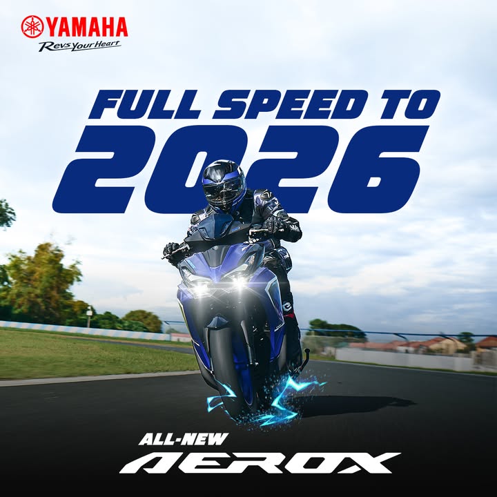 Let s welcome 2026 with a whole new level of speed Happy New Year, everyone YamahaPH