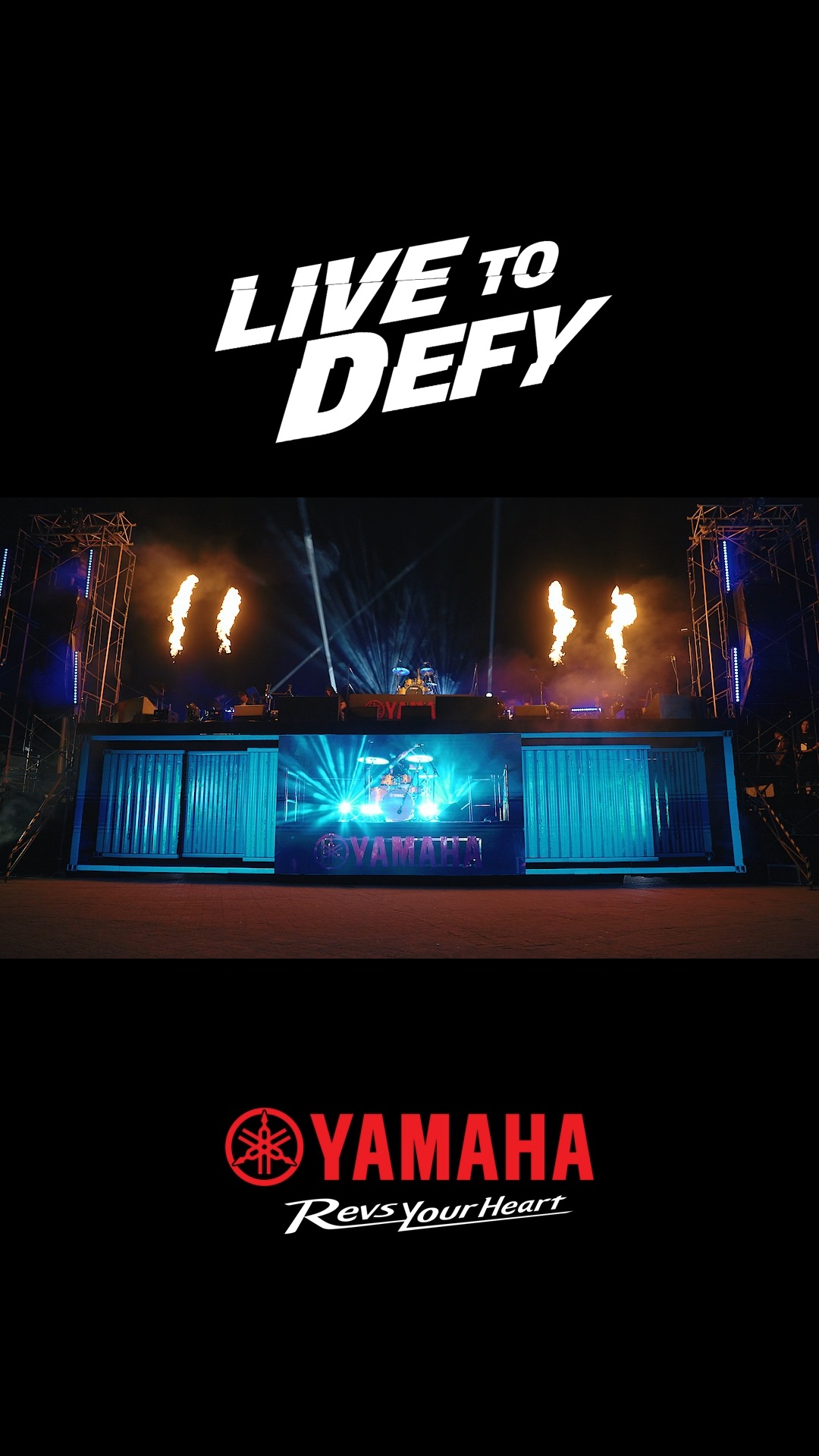 This is the sound of defiance. LiveToDefy YamahaPH