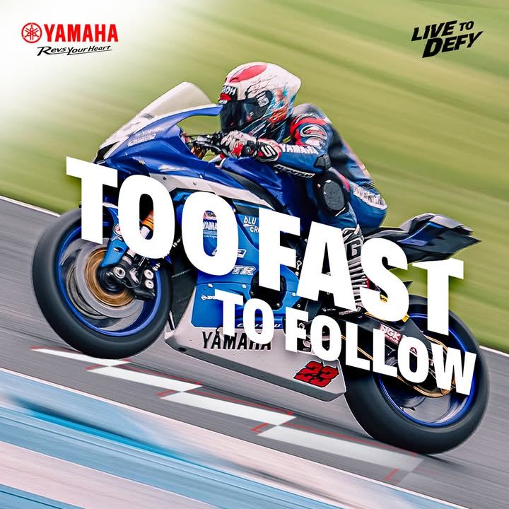 Ahead, always LiveToDefy YamahaPH