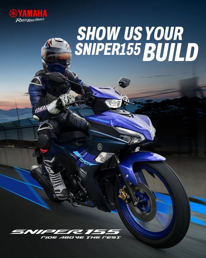 The official racing machine of the Yamaha Philippines Racing Team
