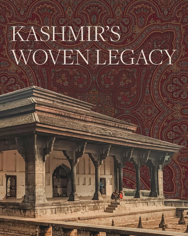 The Kanni shawl, particularly loved by the the shahs and rajas of Kashmir, dates back to the 14th century