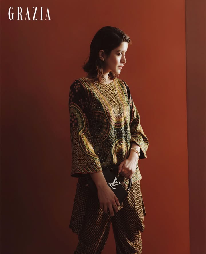  shanayakapoor02 in Ritu Kumar Couture for Grazia India graziaindia 