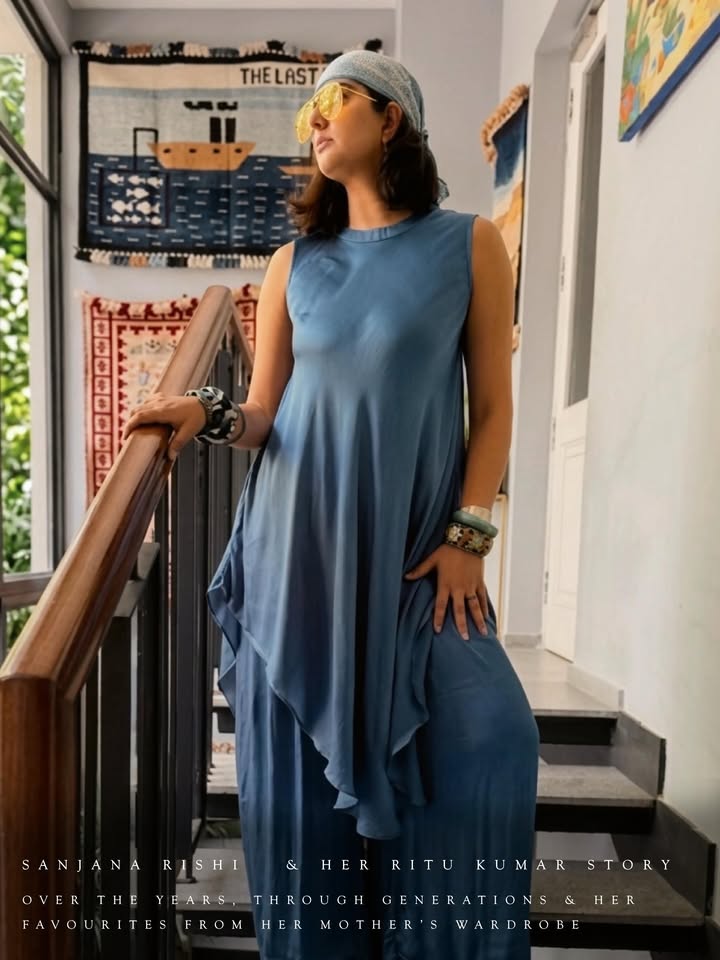  RKGenerations with sanjrishi Over the years, through generations, her mothers Ritu Kumar to hers, today