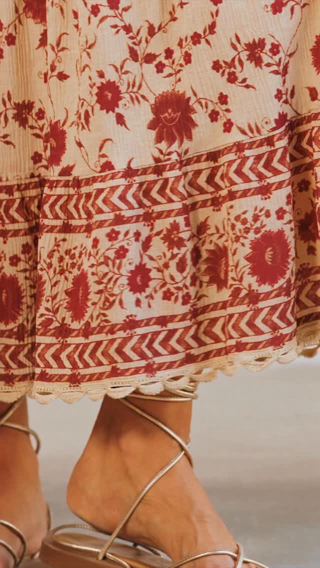 Defined by lightness, easy, airy, and layered. Signature prints, reimagined with a modern sensibility
