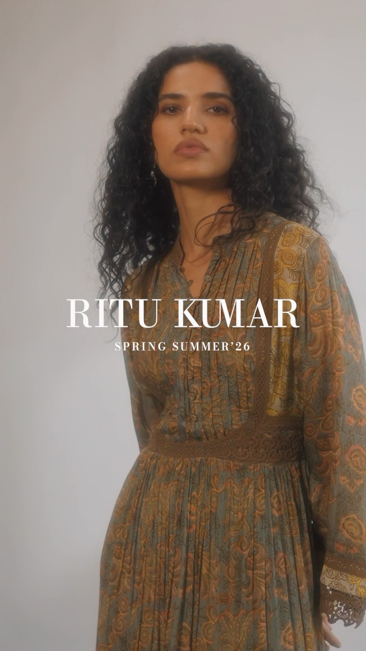 Ritu Kumar Spring Summer 2026 A collection defined by lightness effortless, airy, and thoughtfully layered