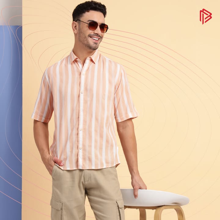 Stepping out with purpose and style. Own your look. Available at John Players stores, Reliance Trends, and AJIO