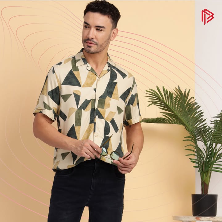 Making an entrance, subtly. Style that gets noticed. Available at John Players stores, Reliance Trends, and AJIO