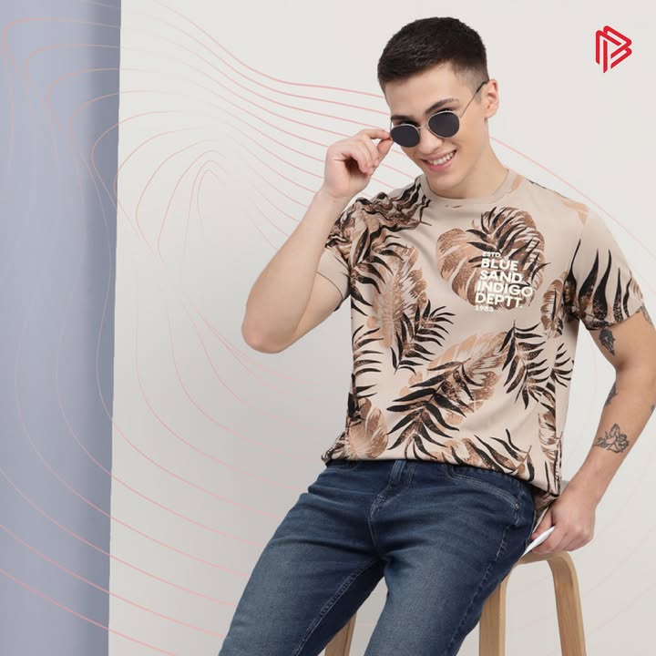 Prints that do the talking. You just make the moves. Available at John Players stores, Reliance Trends, and AJIO