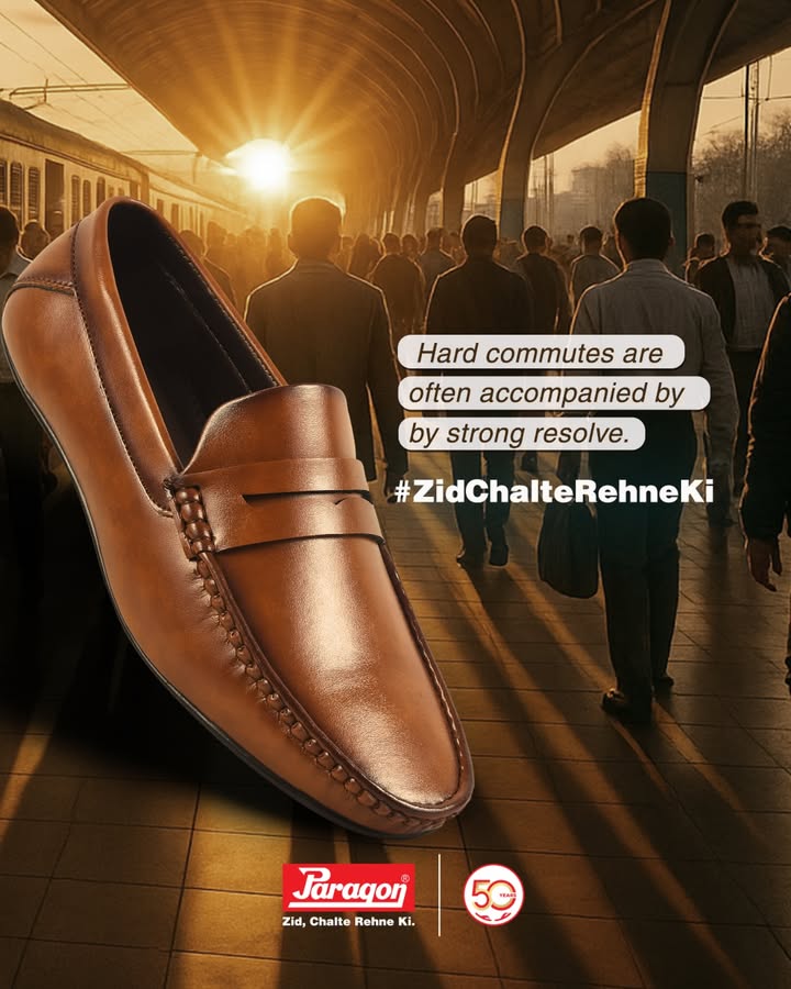 Every tough commute tells a story of the determination of the person who keeps walking. Because when the journey gets harder, the will gets stronger. Paragon Footwear ParagonComfort ComfortFootwear ZidChalteRehneki 50YearsOfParagon Every tough commute tells a story of the determination of the person who keeps walking