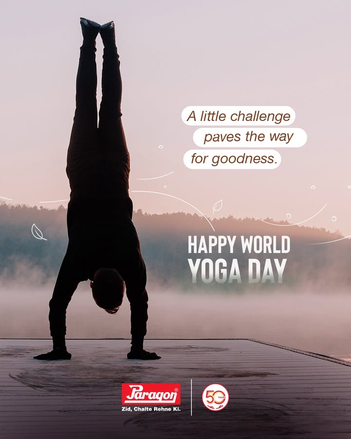 Start your journey towards wellbeing and good health. This World Yoga Day, choose peace and calm by walking in harmony with your body and mind. WorldYogaDay YogaDay2025 Comfort ParagonComfort paragonfootwear Start your journey towards wellbeing and good health