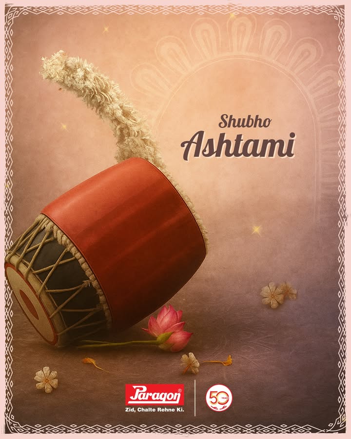 Wishing everyone a Shubho Ashtami. May devotion and strength light up everyones hearts today. . . . . Paragon ParagonComfort ParagonFootwear FestiveCollection DurgaPujo 50YearsOfParagon ZidChalteRehneKi Wishing everyone a Shubho Ashtami. May devotion and strength light up everyones hearts today. . . .
