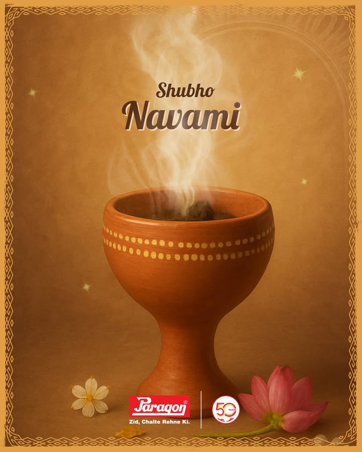 Wishing everyone a Shubho Navami. May the spirit of festivities shine bright around you. . . . . Paragon ParagonComfort ParagonFootwear FestiveCollection DurgaPujo 50YearsOfParagon ZidChalteRehneKi Wishing everyone a Shubho Navami. May the spirit of festivities shine bright around you. . . .