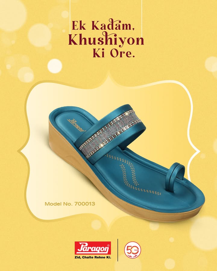 The festive season is here, so pair all your favourite looks with Paragon s festive collection. Buy from the link in the bio. Also, available on Amazon, Flipkart, Myntra Meesho The festive season is here, so pair all your favourite looks with Paragon s festive collection