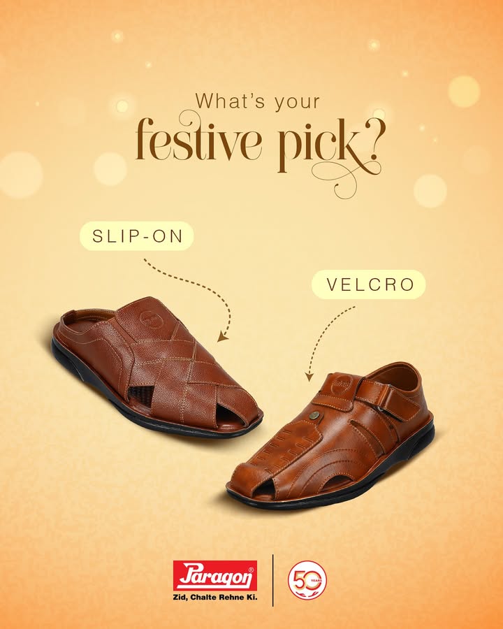 Pick your traditional side this festival season. . . . . Buy from the link in the bio. Also, available on Amazon, Flipkart, Myntra Meesho. Paragon ParagonFootwear ParagonComfort FestiveCollection 50YearsOfParagon ZidChalteRehneKi Pick your traditional side this festival season. . . . . Buy from the link in the bio