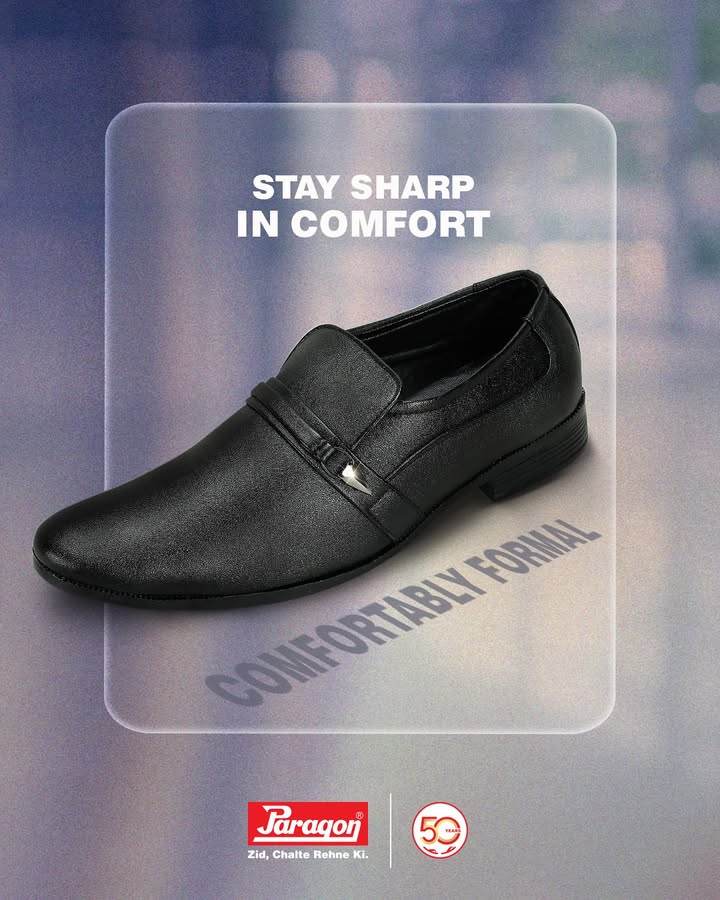 Workdays are smoother when your shoes stay flexible. Add some formals from Paragon on your to do list. Buy from the link in the bio. Also, available on Amazon, Flipkart, Myntra Meesho Workdays are smoother when your shoes stay flexible. Add some formals from Paragon on your to do list
