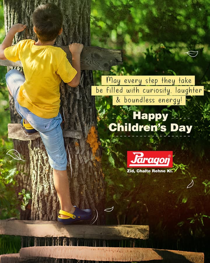 Celebrating the happy feet that never stop exploring. Paragon wishes Happy Childrens day. . . . 