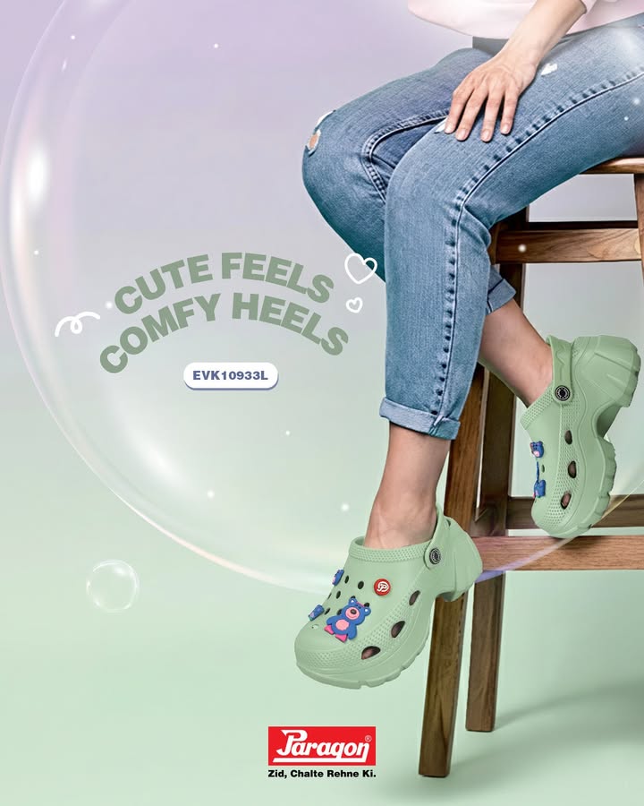 Glide through your day with Paragons clogs inspired heels that keep every step effortless and feather light