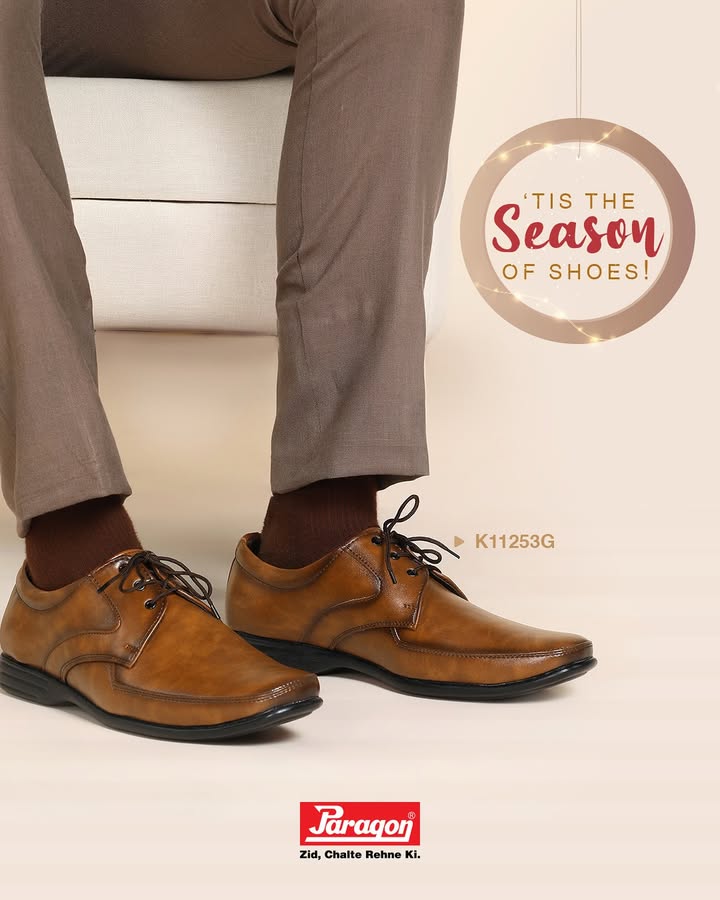 Gift your feet elegance this Christmas with Paragons refined formal collection that blends style with cozy comfort. . 