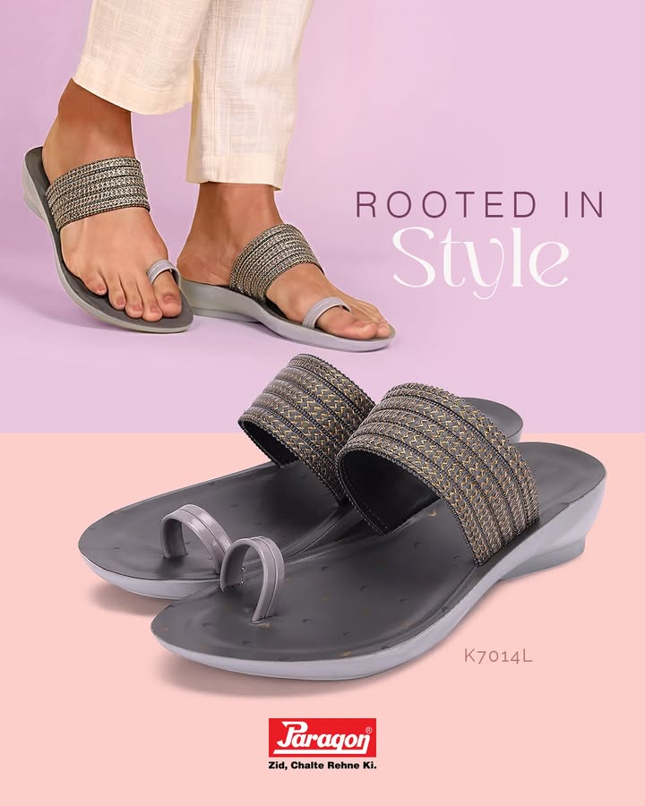 Check out Paragon flats collection that is designed to complement your daily wardrobe with clean design and stylish look