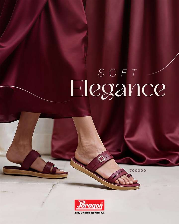Beauty in every detail, Paragon Footwears collection brings comfort to every step