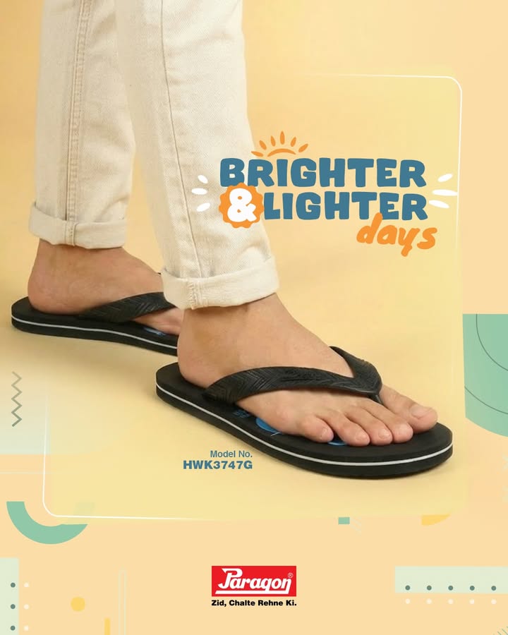 Light on your feet, perfect for the heat. Check out Paragon Footwears Slipper range. Shop from the link in the bio