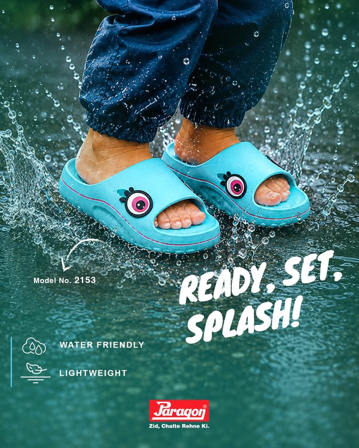 Puddles spotted. Adventure awaits