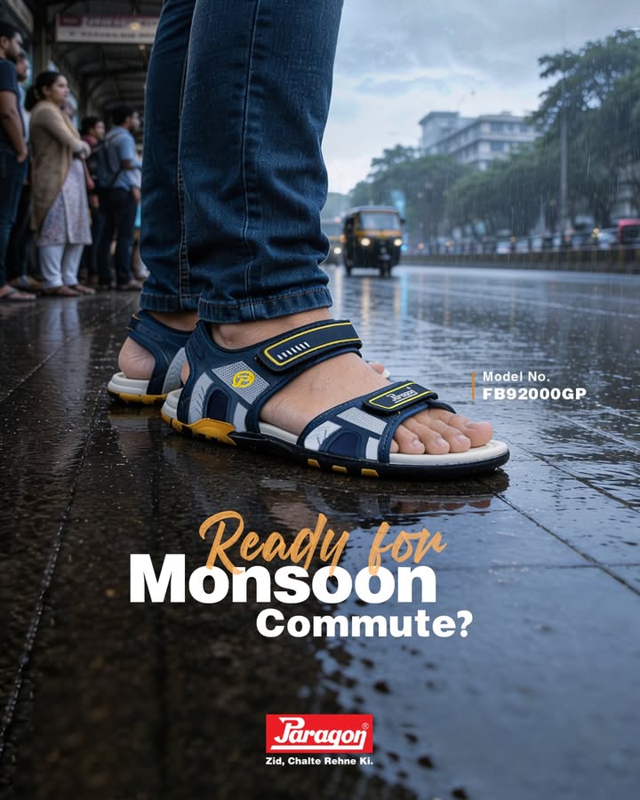 At this point, were carrying hope in one hand and monsoon ready sandals on our feet