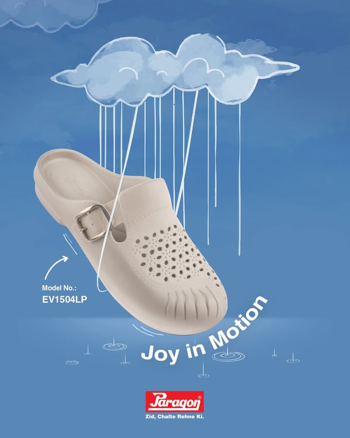 Every rainy step deserves a little happiness. Slip into Paragon womens rain sandals and keep the joy moving