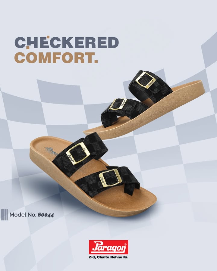 A little pattern goes a long way. Slip into Paragons checkered sandals and let every step stand out. . . . 