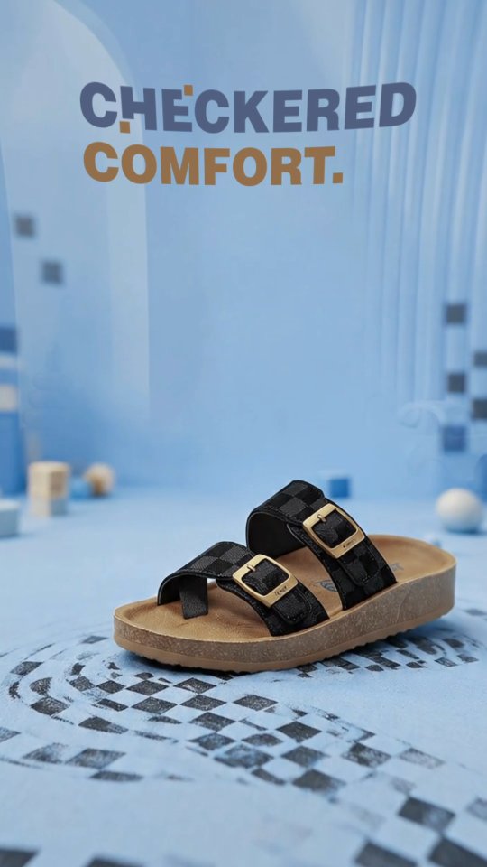Checks that catch the eye, comfort that keeps you moving