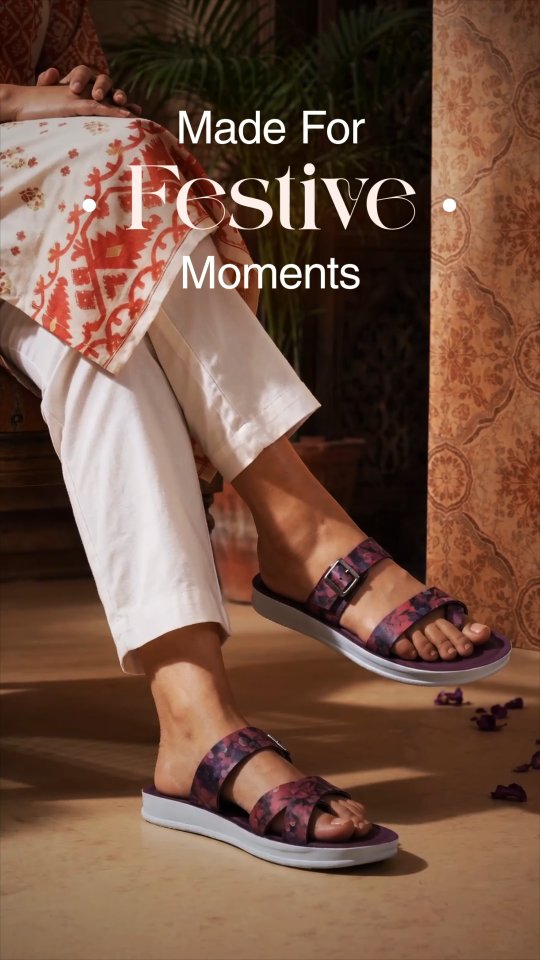 Step into the Pujo spirit with a little sparkle, a lot of style, and comfort that keeps you going