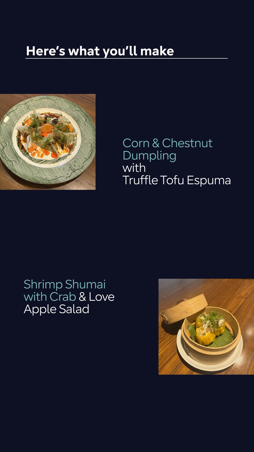Join Celebrity Chef Harsh Dixit for The Art of Dumplings a hands on Siemens Masterclass where you ll learn how to fold, ...