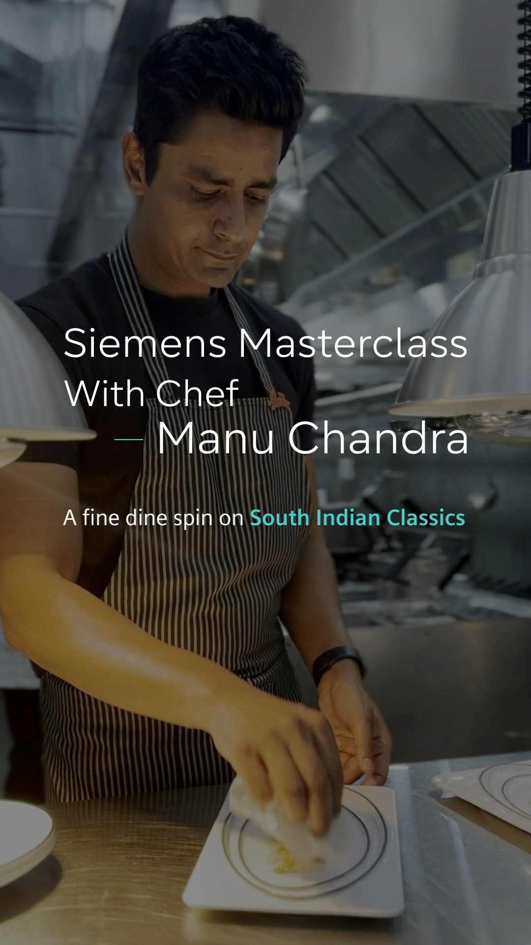 Experience South Indian flavors like never before at the Siemens Masterclass, a fine dine spin on classics with Chef Manu Ch...