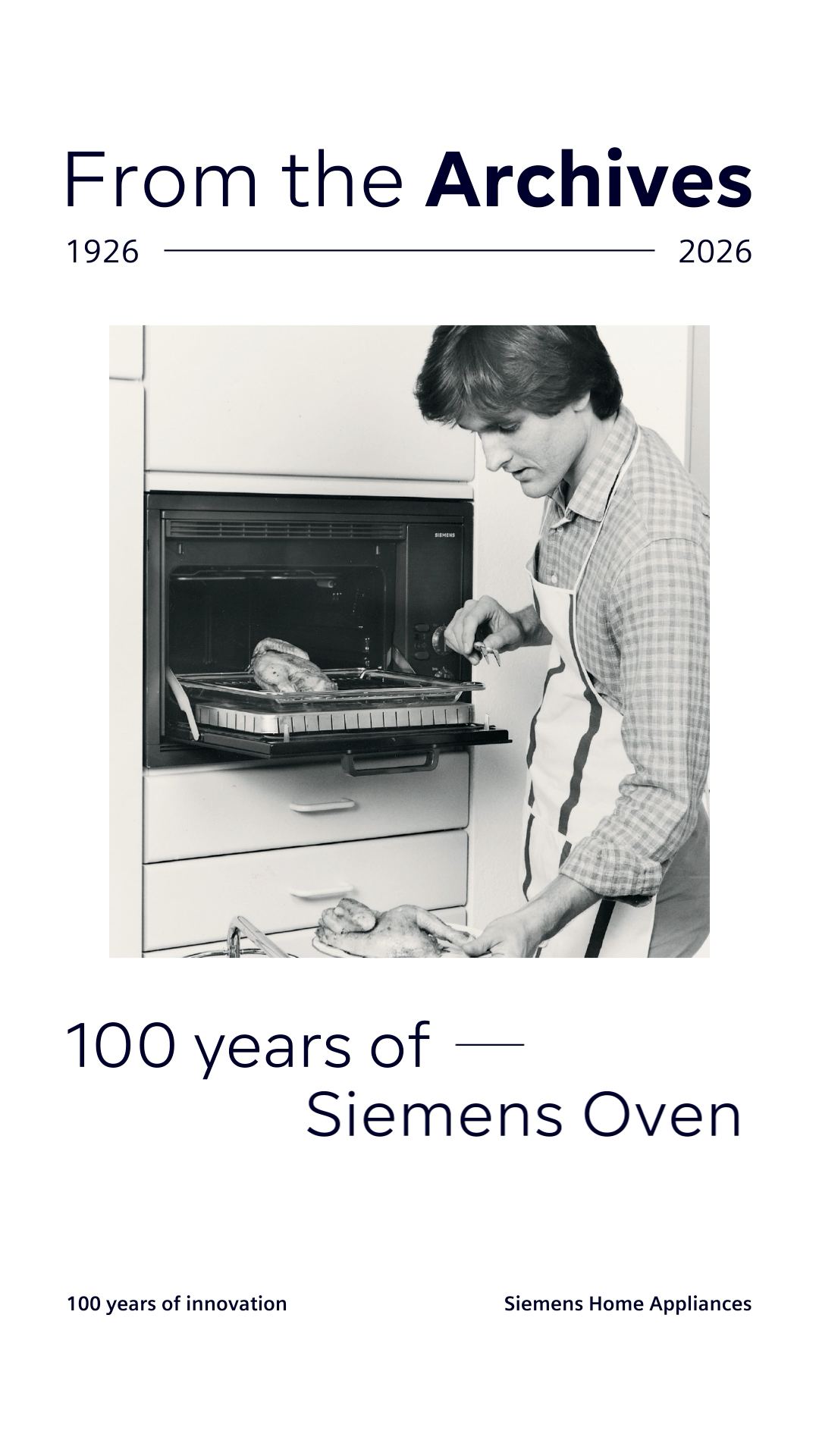 For 100 years, the oven has evolved with the home. What began as innovation, became a standard for modern kitchens