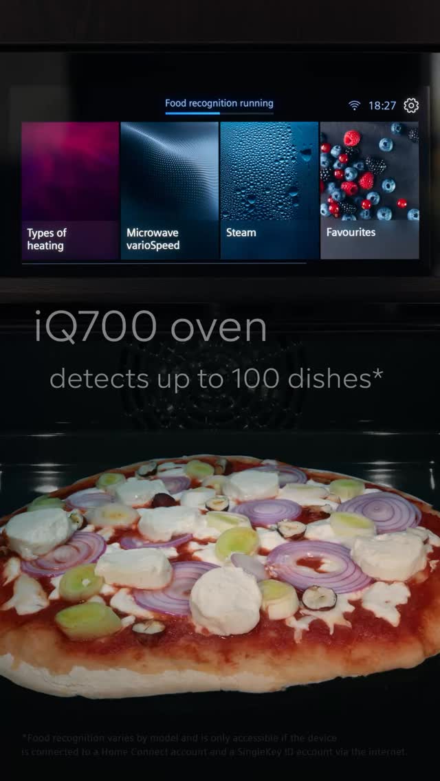 When pizza goes in, intelligence takes over