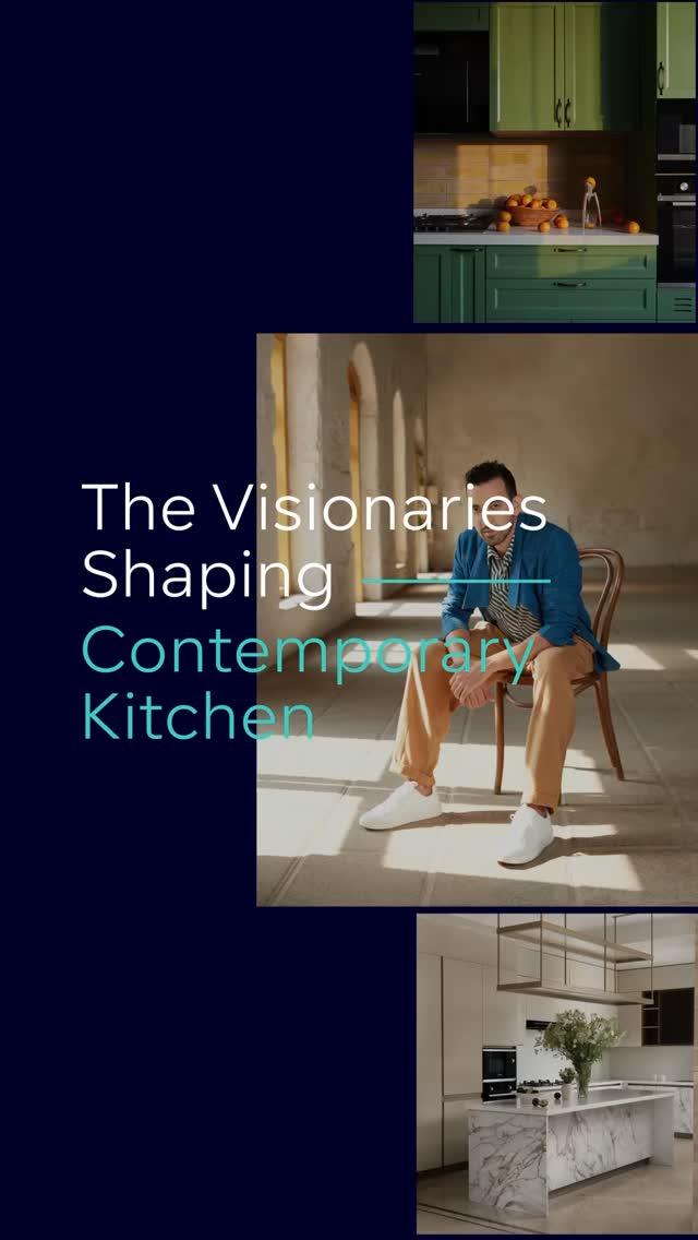 The future of kitchens isnt coming. Its being designed