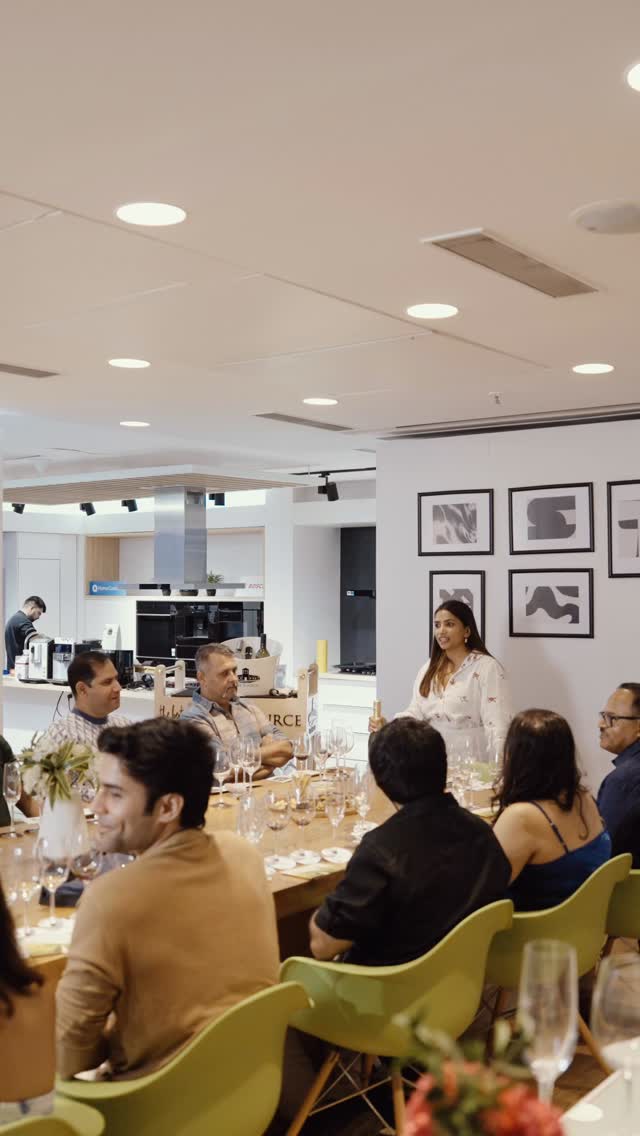 An evening where wine went beyond the glass