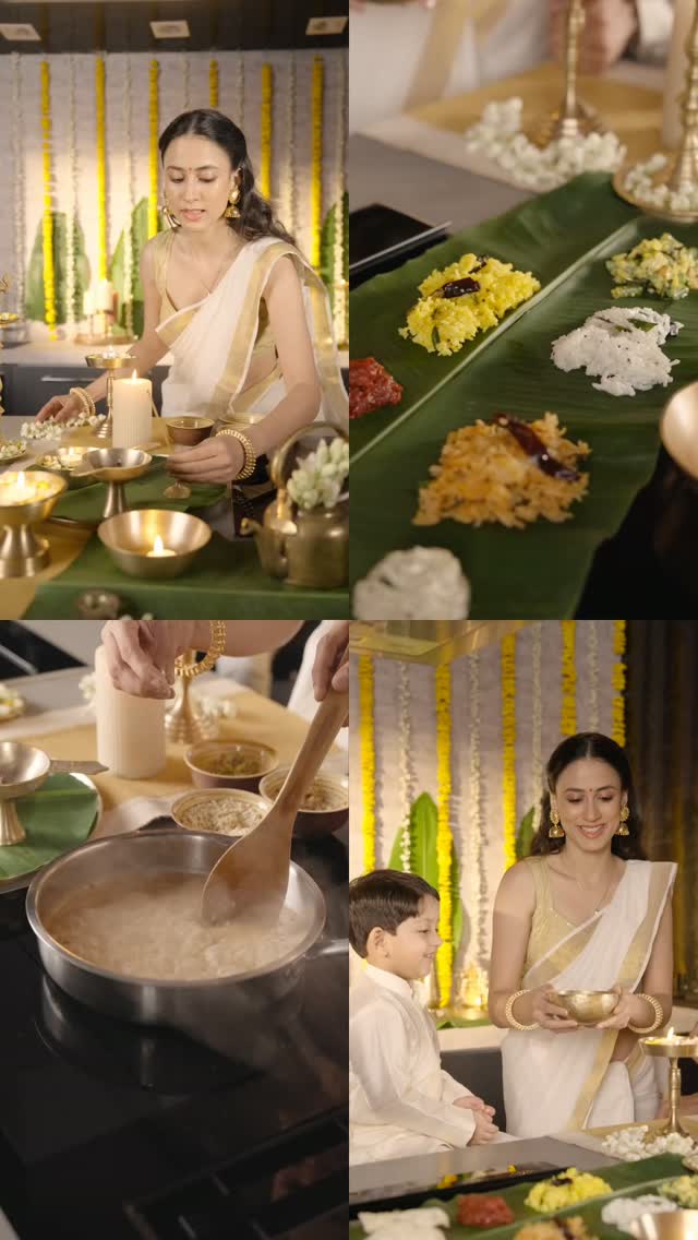 The joy of Onam, beautifully served