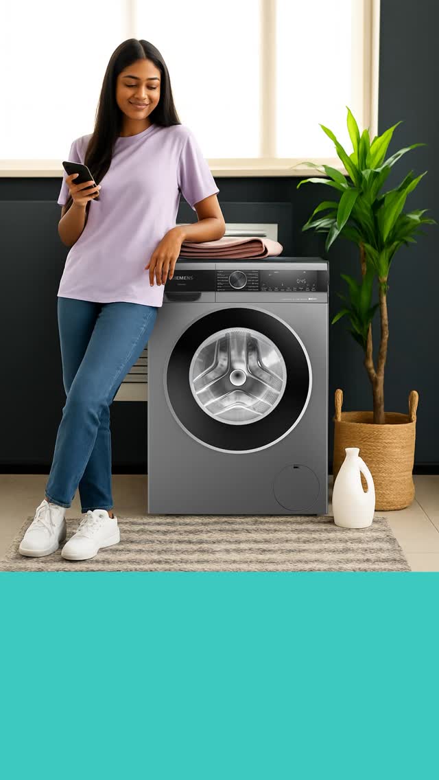 Why measure detergent when your washing machine can do it flawlessly With Siemens Intelligent Dosing technology, the machi...