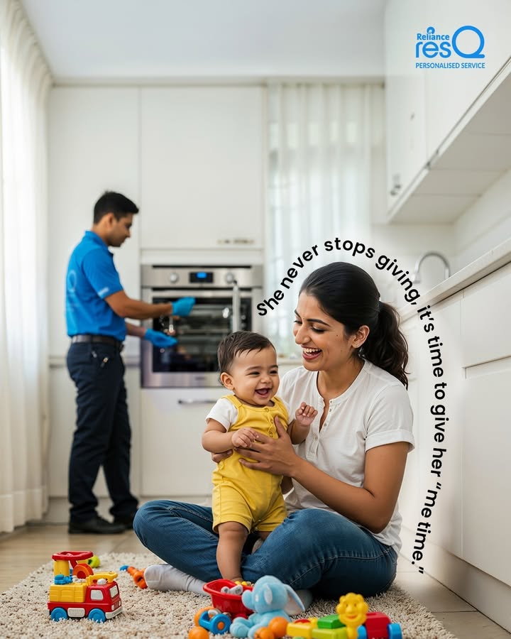 Mamma baby time is her favourite, but broken appliances seem to interrupt
