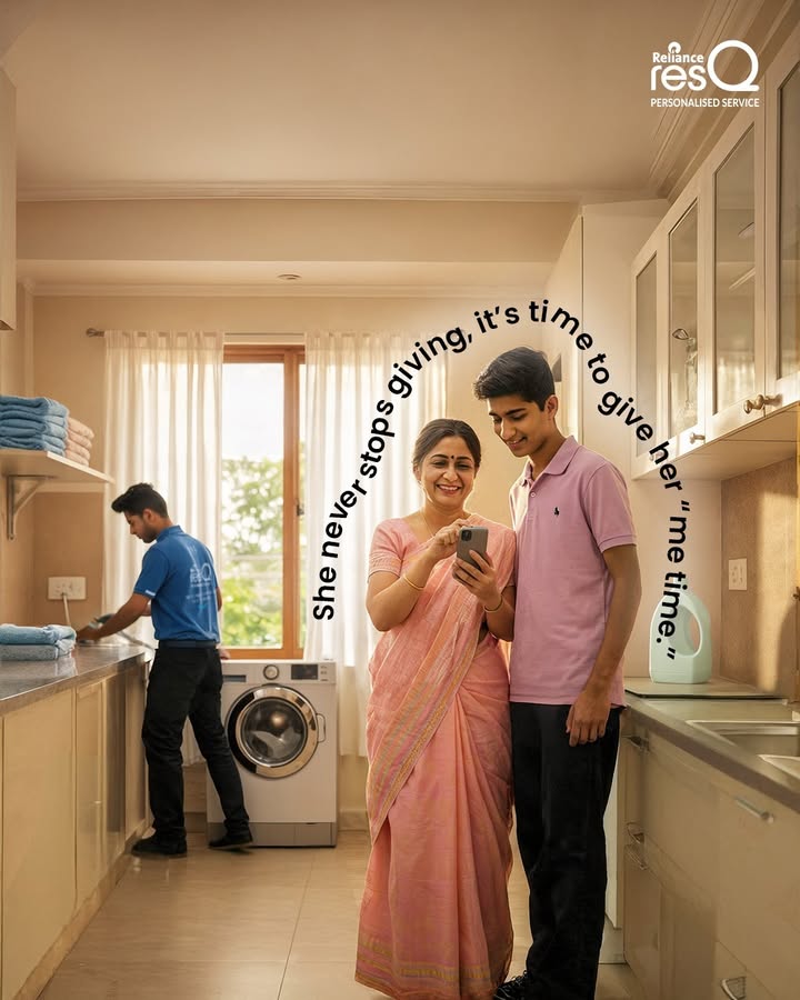 Gossiping with her son gives her joy, but broken appliances love to annoy