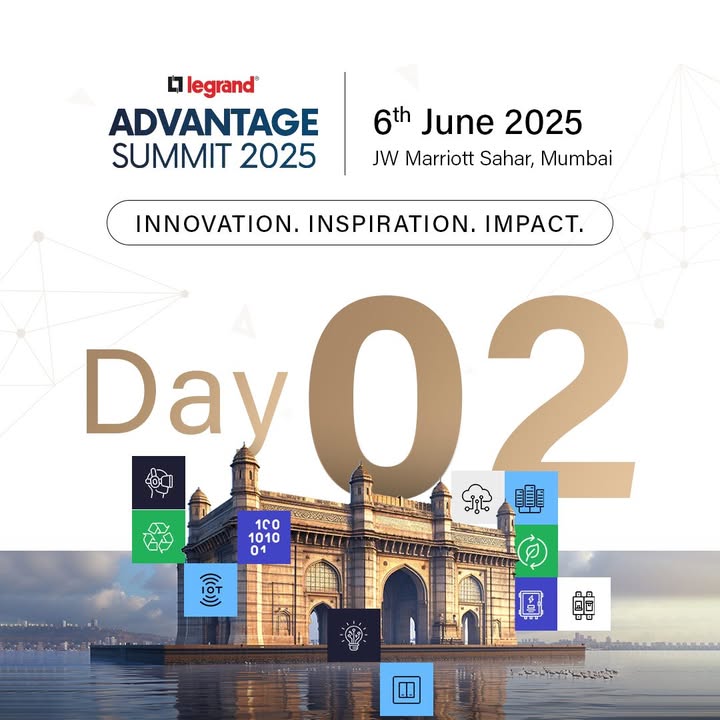 Day 2 at the Legrand Advantage Summit carried forward the momentum with even more innovation, engagement, and exciting showcases From smart solutions in electrical infrastructure to cutting edge advancements in data center tech every moment sparked ... Day 2 at the Legrand Advantage Summit carried forward the momentum with even more innovation, engagement, and exciting showc...