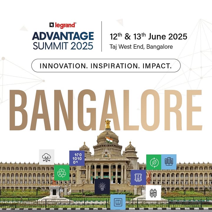 Heres a glimpse of some of the most admired innovations now live at the Legrand Advantage Summit, Bangalore From Electrical Infrastructure to Cable Management Systems experience the smart solutions redefining spaces, right here in the IT capital Heres a glimpse of some of the most admired innovations now live at the Legrand Advantage Summit, Bangalore From Electrical...